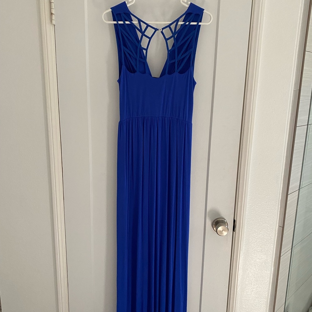 Felicity and Coco blue maxi dress size M